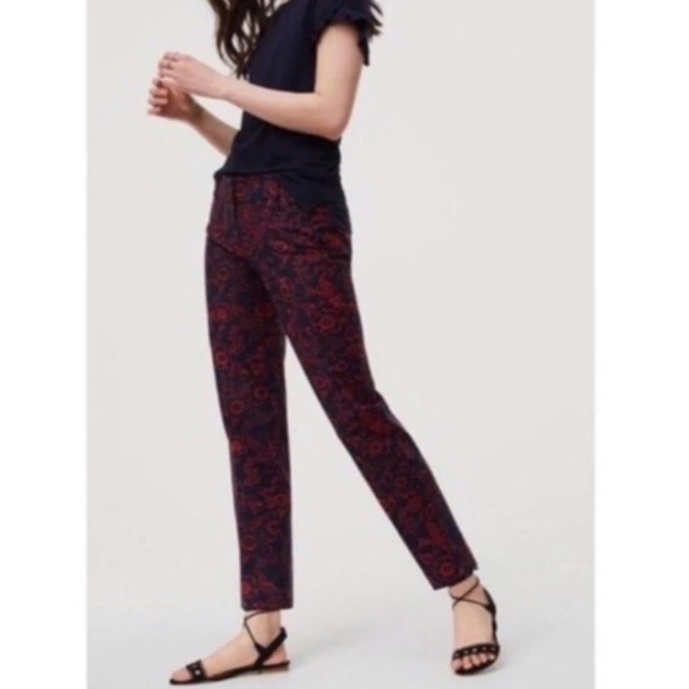 Loft Riviera Julie Cropped Pants